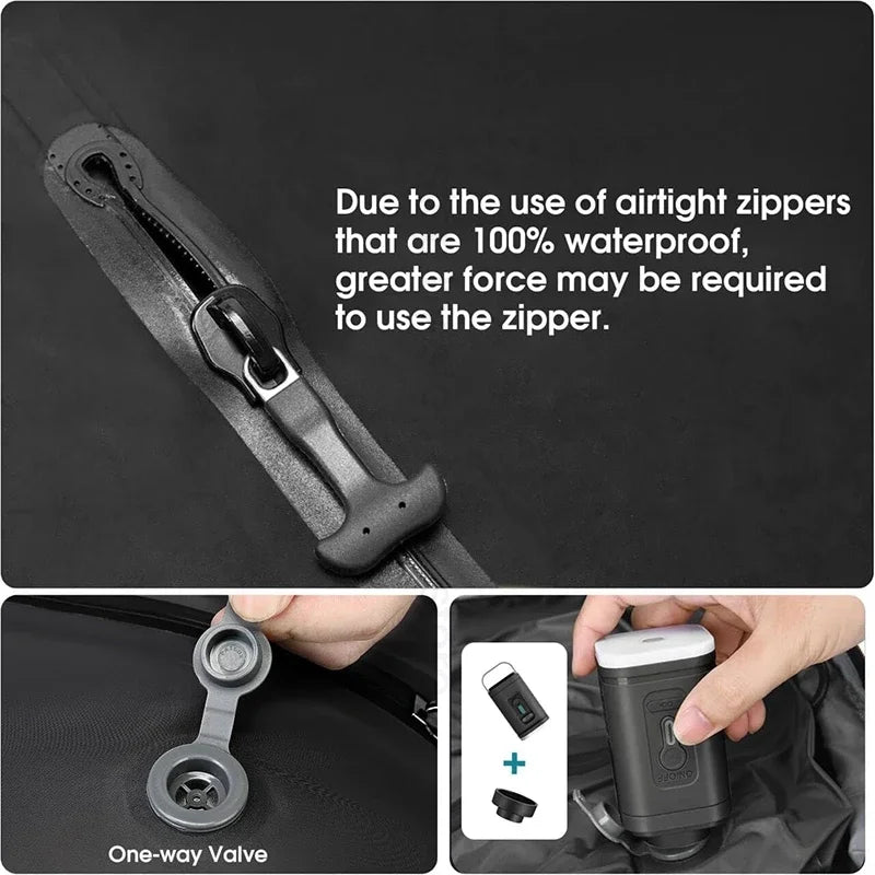 Vacuum Storage Bags,Travel Essentials Suitcases Clothes Organizer Packaging Bag Practical Accessories Compression Packing Cubes